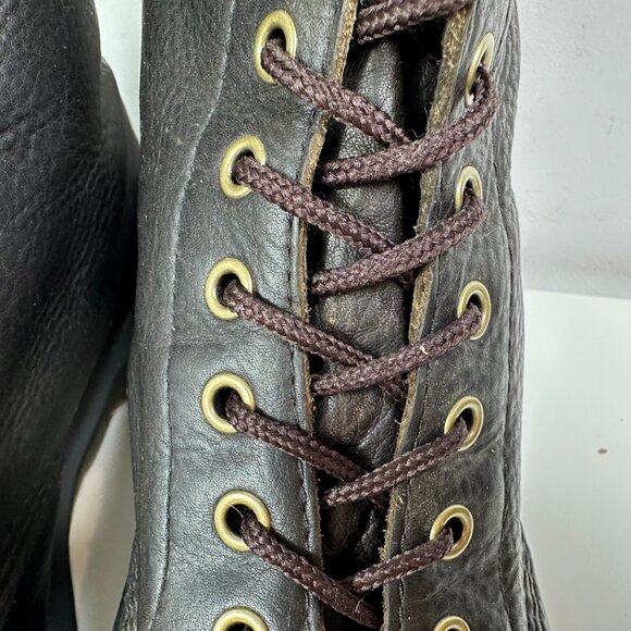 Dr. Martens Pebbles Leather Lace Up Boots Dark Brown Men's Size 11 - Picture 12 of 16
